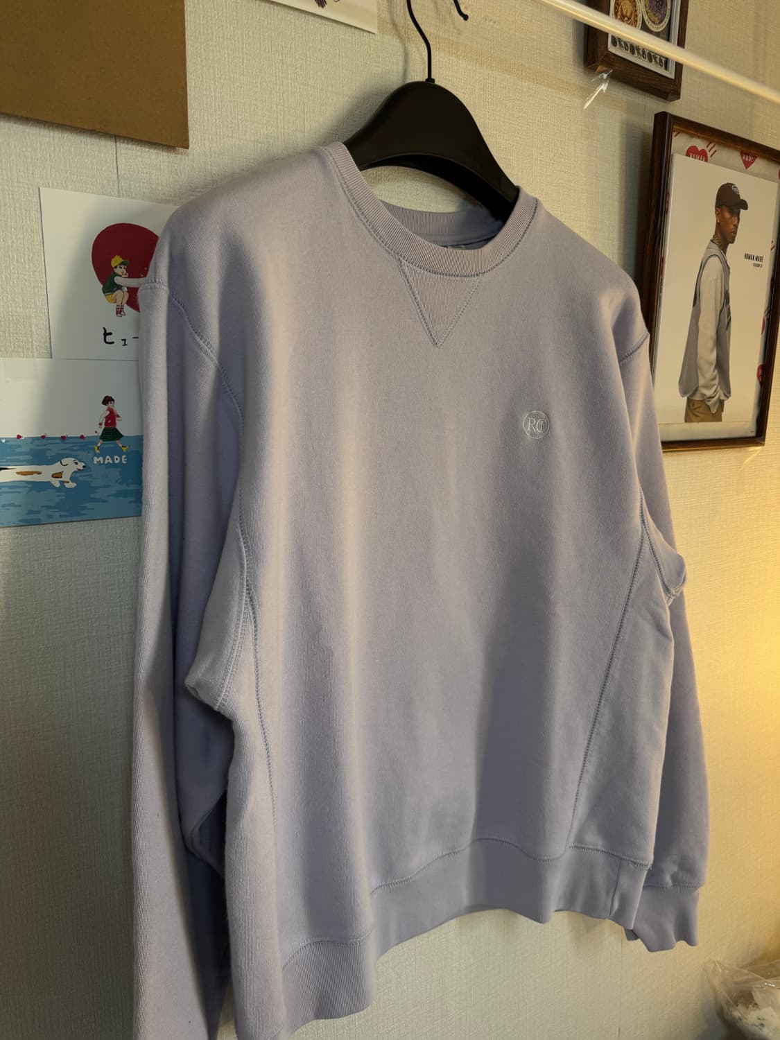 [F]렉토 라벤더 맨투맨 상품이미지2