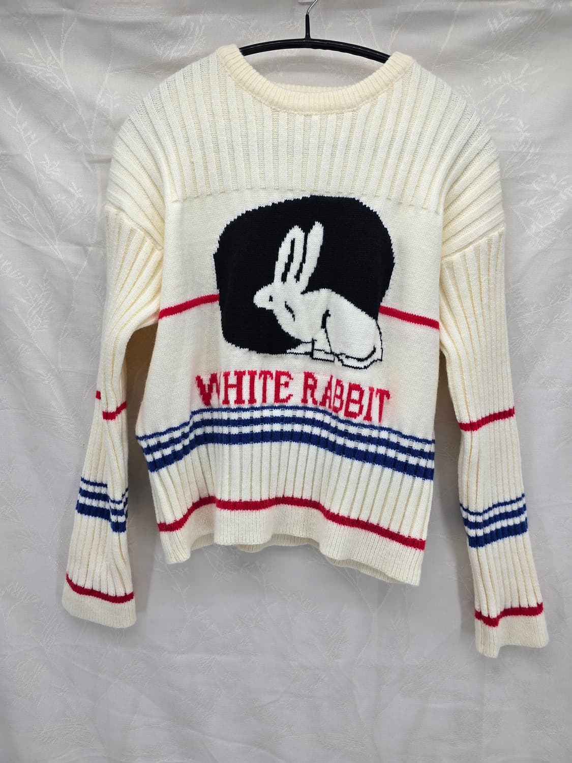 화이트래빗 토끼 니트 아이보리 상품이미지4