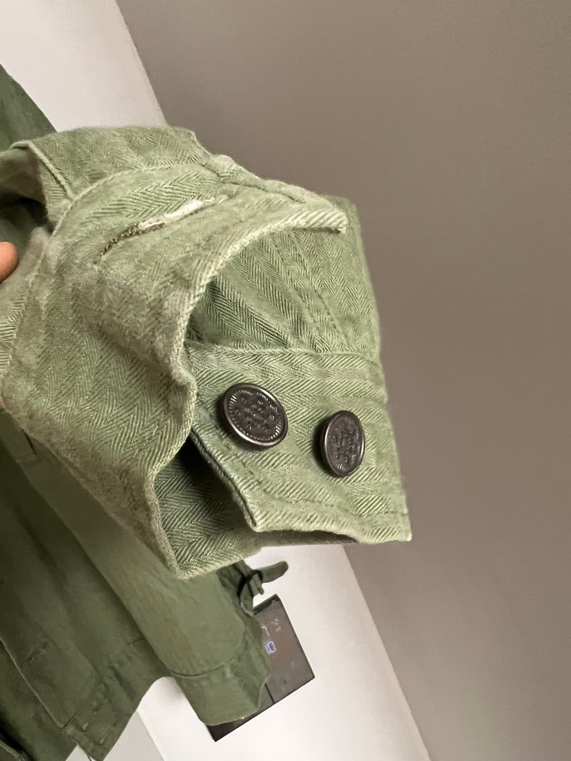 40s us army m43 hbt 셔츠 자켓  상품이미지3