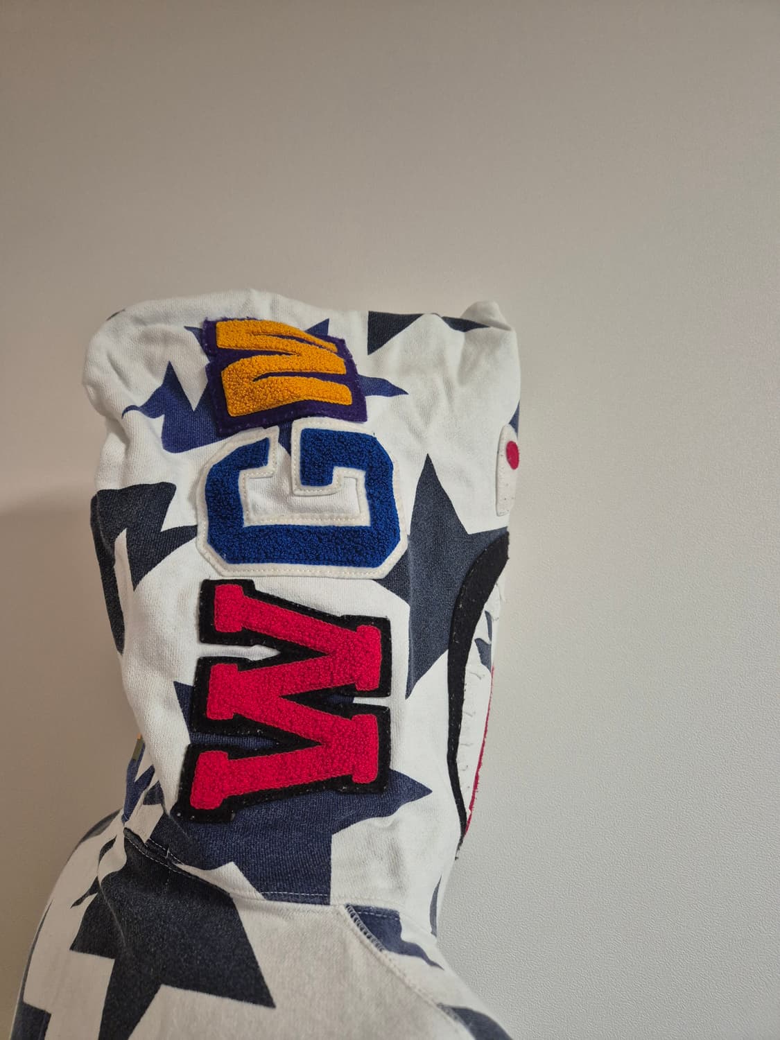 A BATHING APE (BAPE) 스타 카모 샤크 후드 집업 ⭐ 상품이미지3