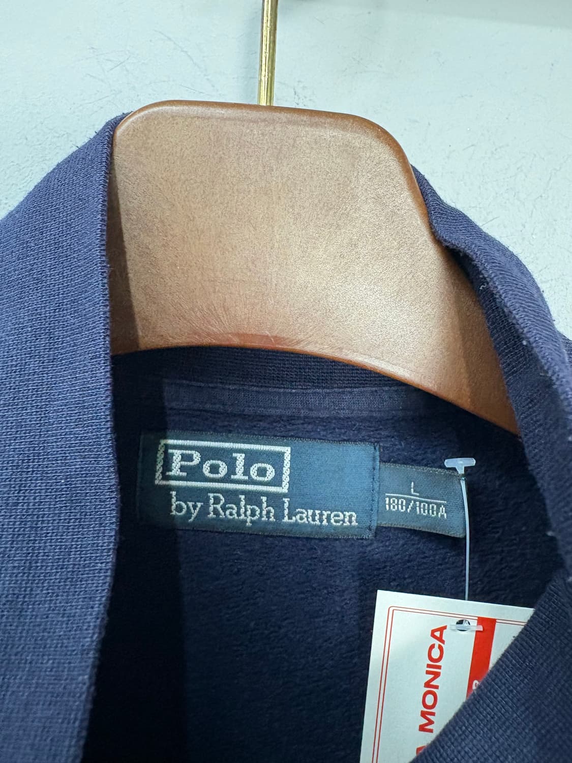 폴로랄프로렌 네이비 레드포니 사이드라인 스웻 트랙탑져지 A2975 상품이미지5