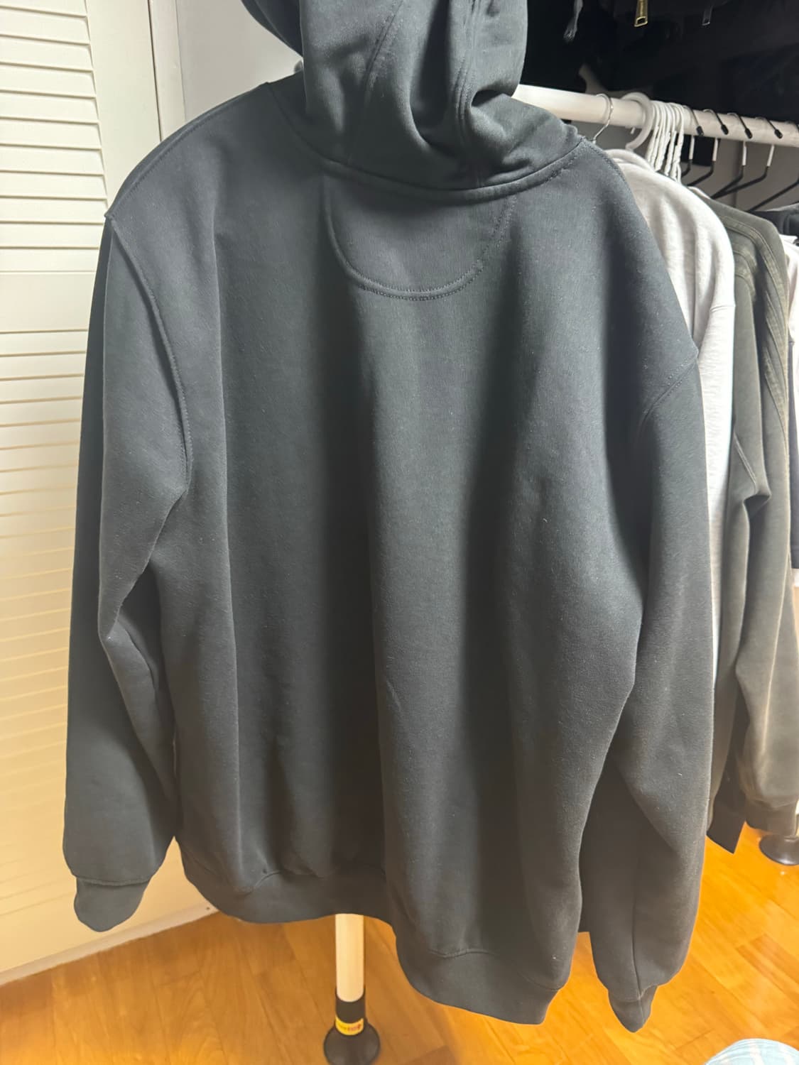 칼하트 블랙 후드티 L 상품이미지3