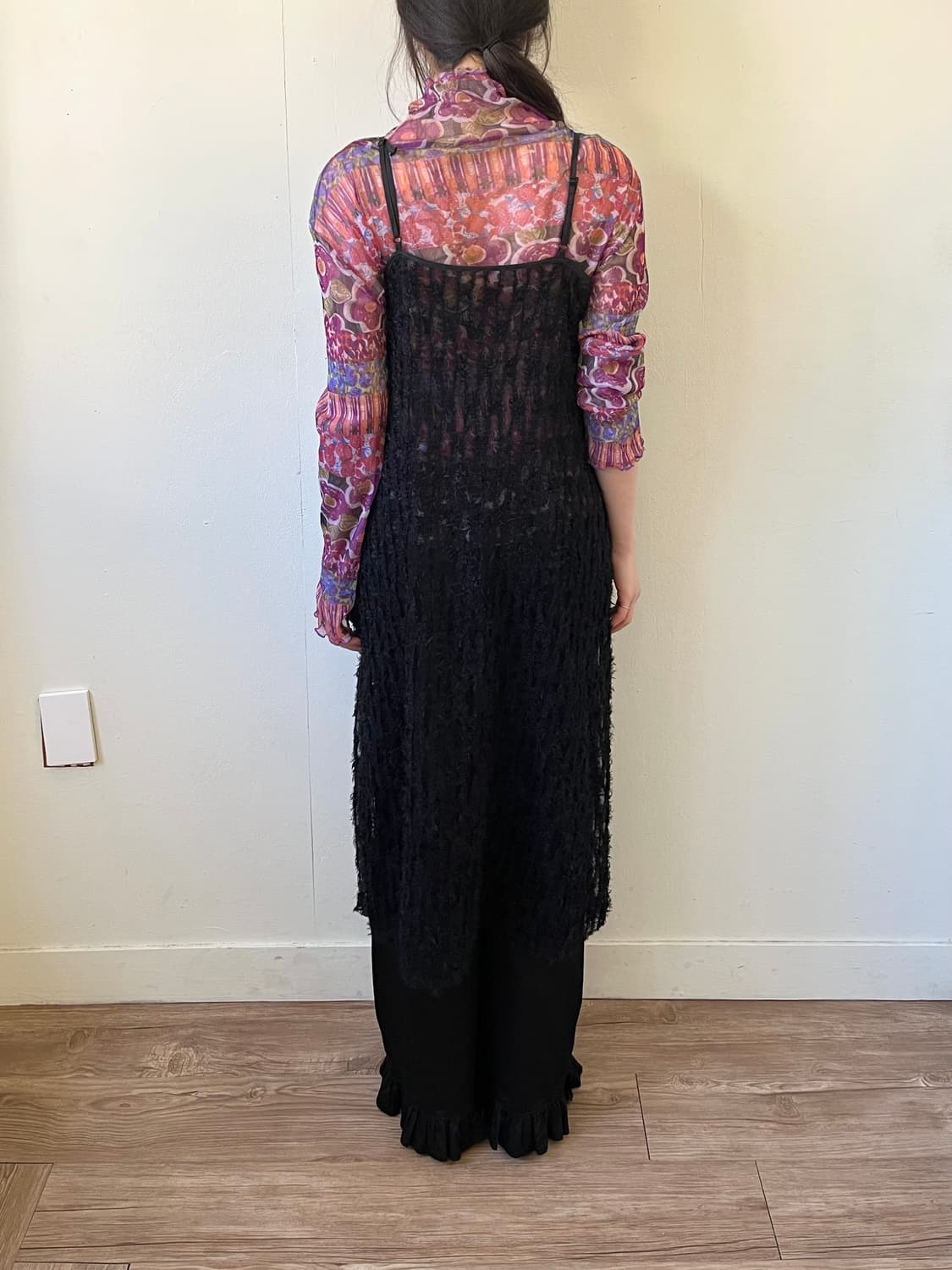 LAKOLE 시스루 롱 드레스 상품이미지10