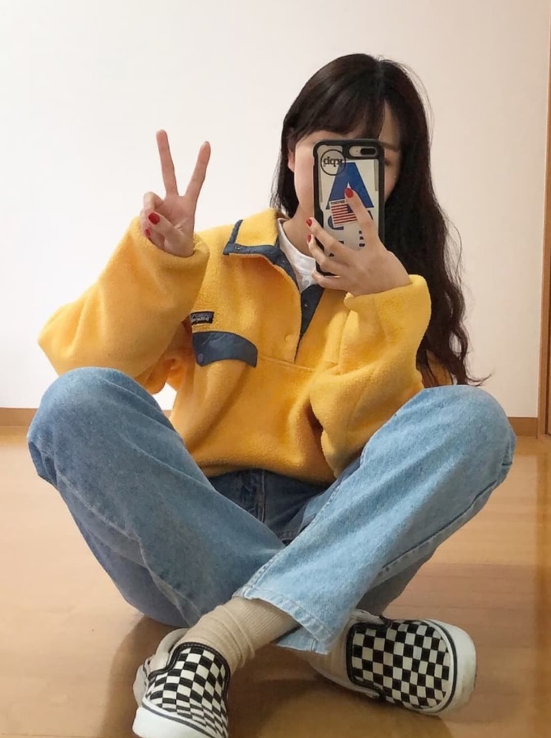 90S PATAGONIA 신칠라 스냅티 골드 - M 상품이미지1