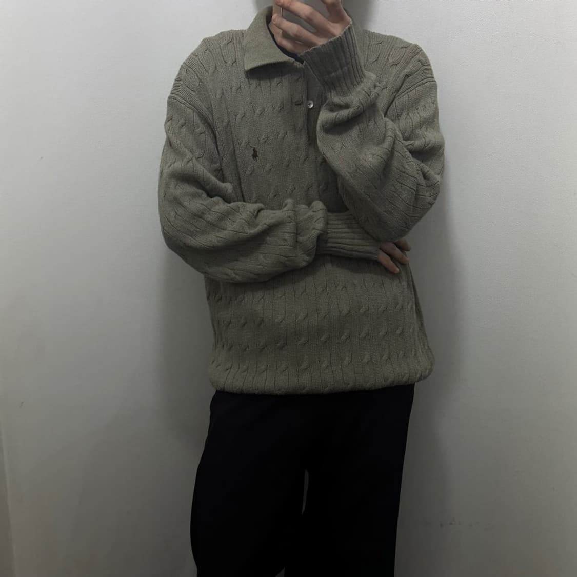 폴로 랄프로렌 카라니트 상품이미지1