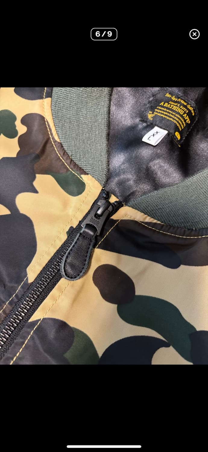 베이프 항공점퍼 MA-1 상품이미지6