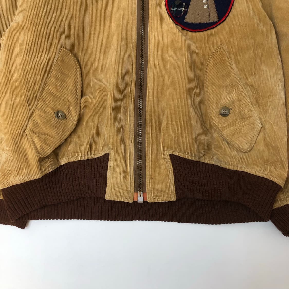 VTG 코듀로이 브라운 봄버 자켓  상품이미지4