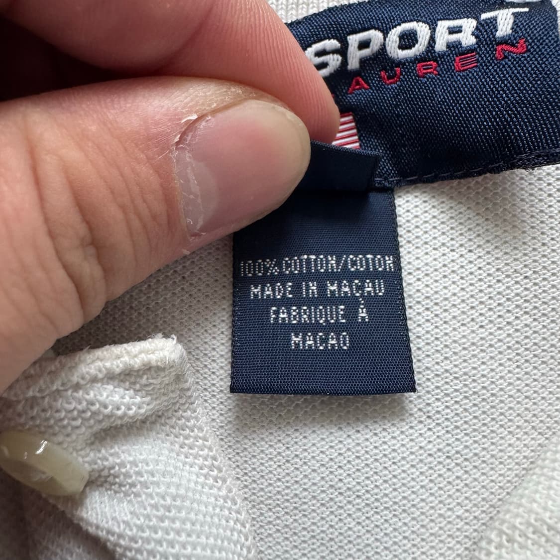 POLOSPORT 일본빈티지 카라티 폴로카라티 빈티지카라티 반팔 S 85 상품이미지5