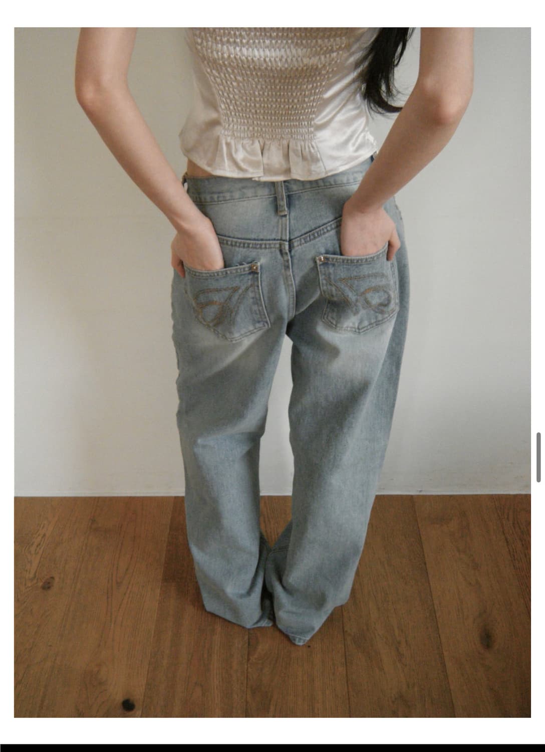 씨어 seer truly her jean_light blue 새상품 상품이미지3