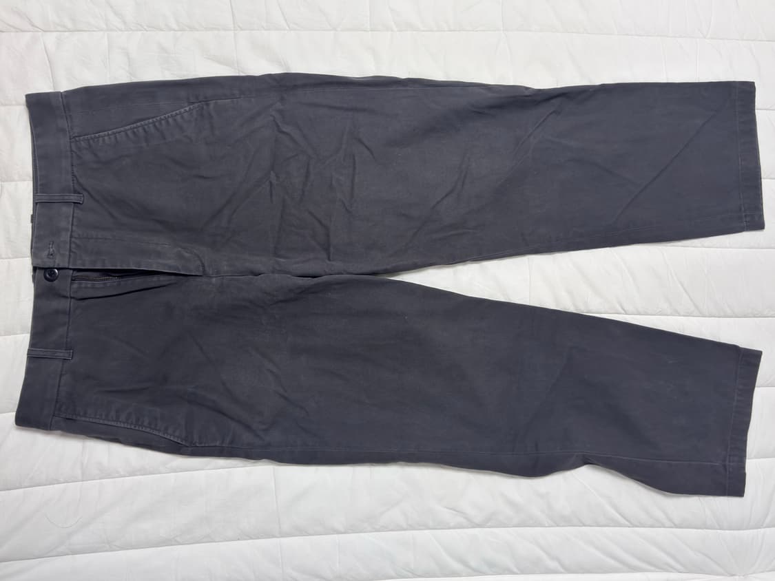 커버낫 와이드 치노 팬츠 차콜 라지 상품이미지3