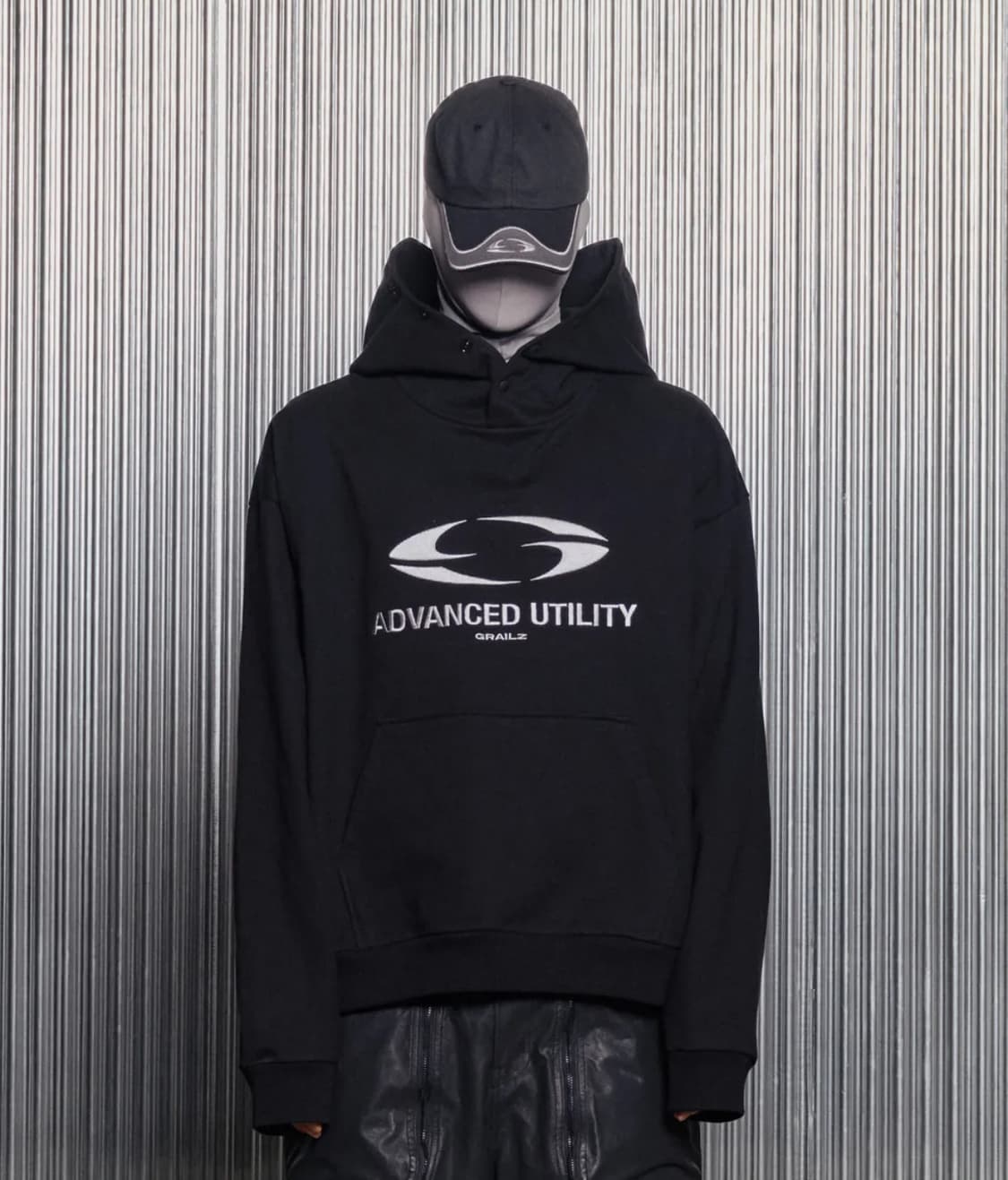 그레일즈 OVAL 후드 (BLACK) 상품이미지1