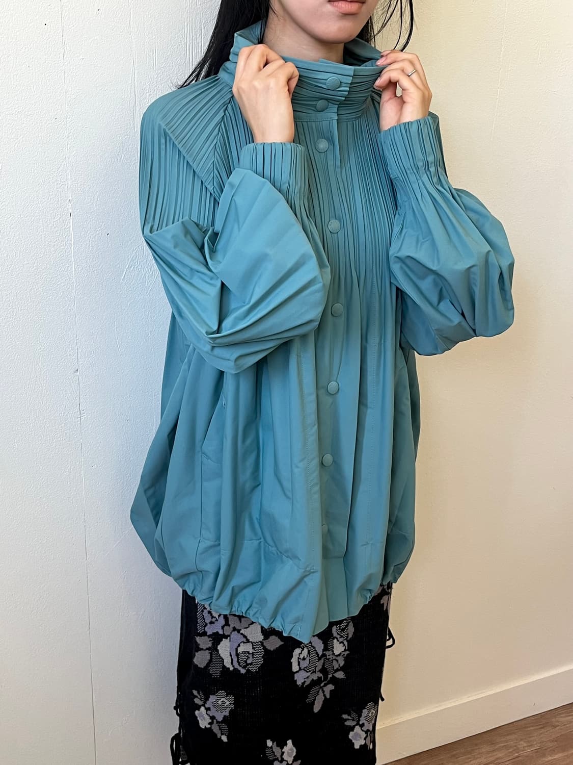 이세이미야케 Pleats please 민트 코트자켓 상품이미지8