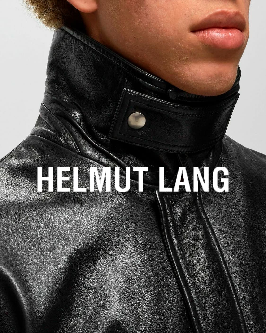 헬무트랭/변형 레더 자켓 상품이미지1