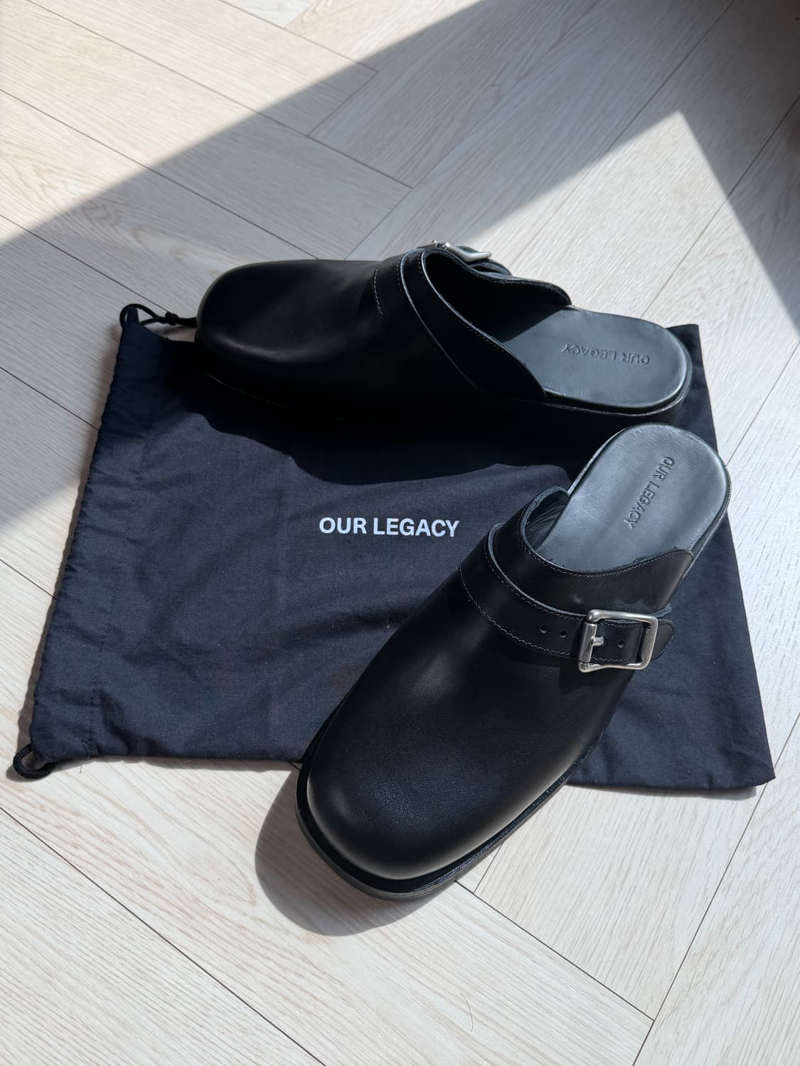 아워레가시 카미온 레더 뮬 상품이미지1