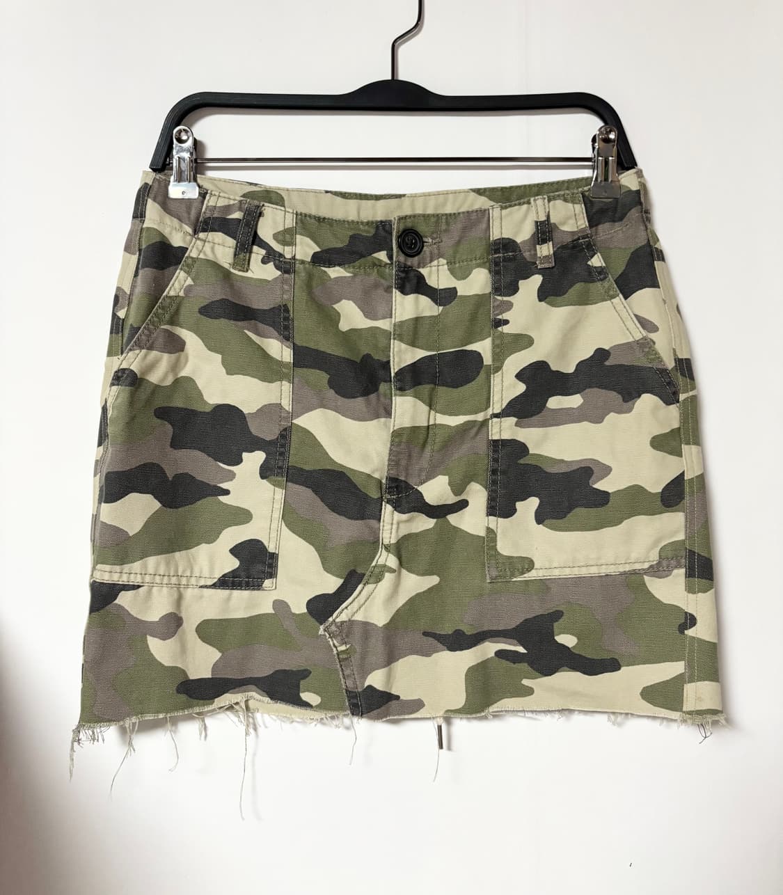 카모 빈티지 스커트 vintage skirt 상품이미지1