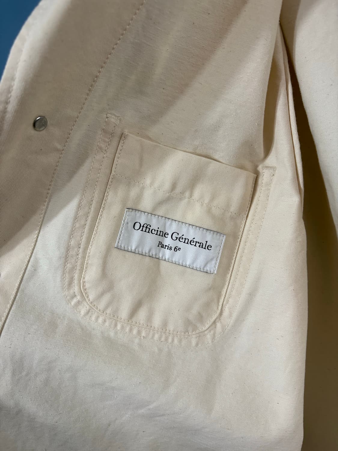 Officine Generale Organic Cotton Chore  상품이미지6