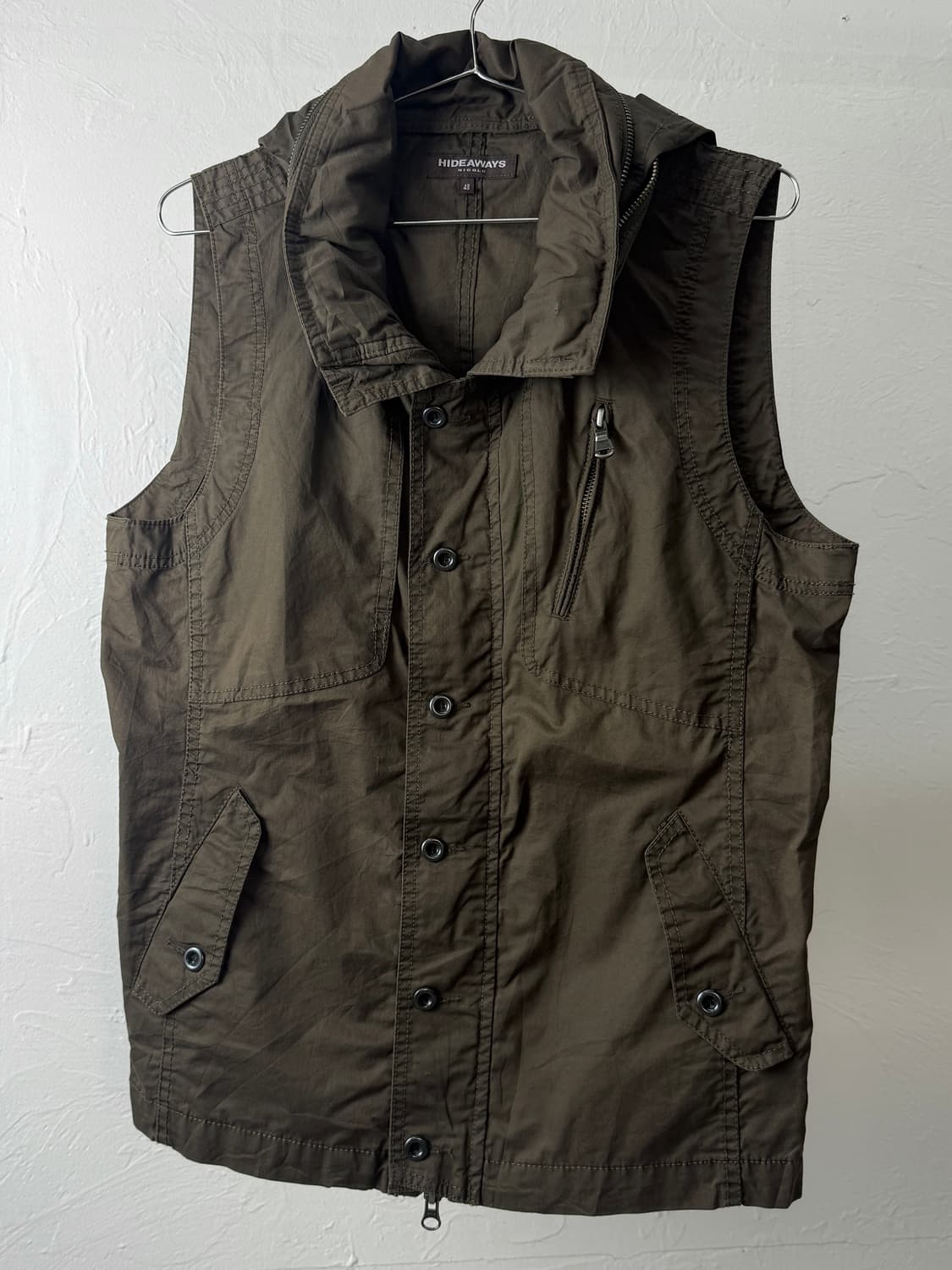 Hideaways 투웨이 후드 베스트 상품이미지2