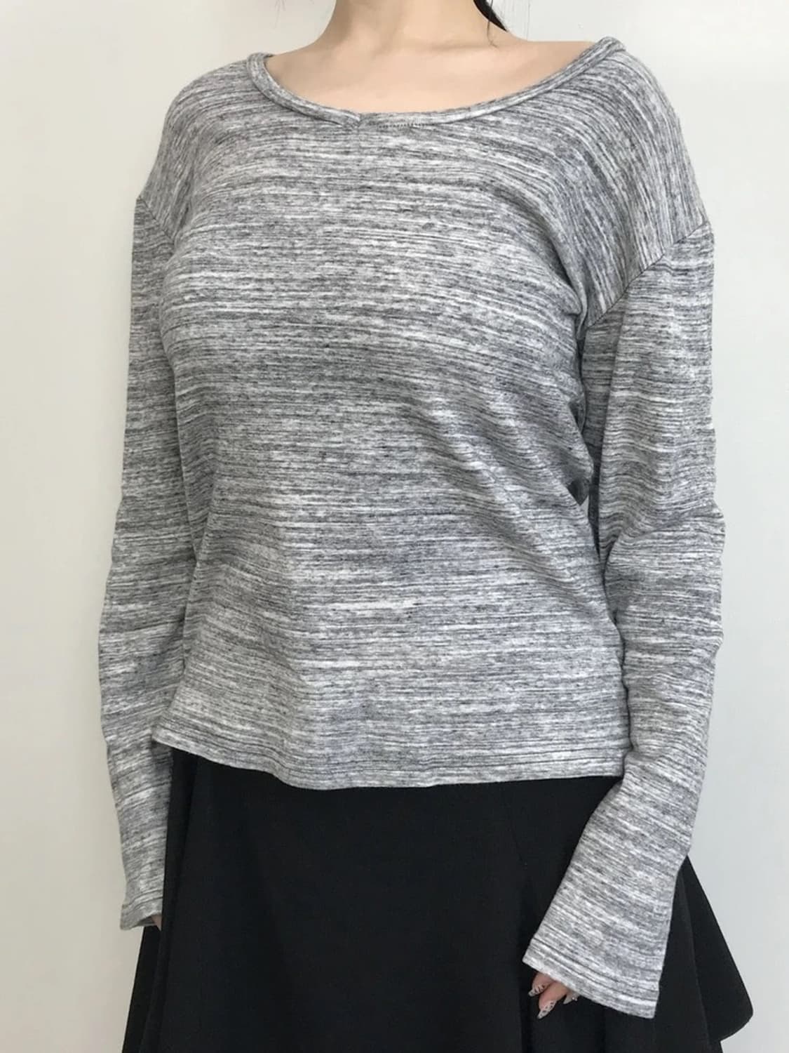 For Tomorrow Slub Long Sleeve 상품이미지2