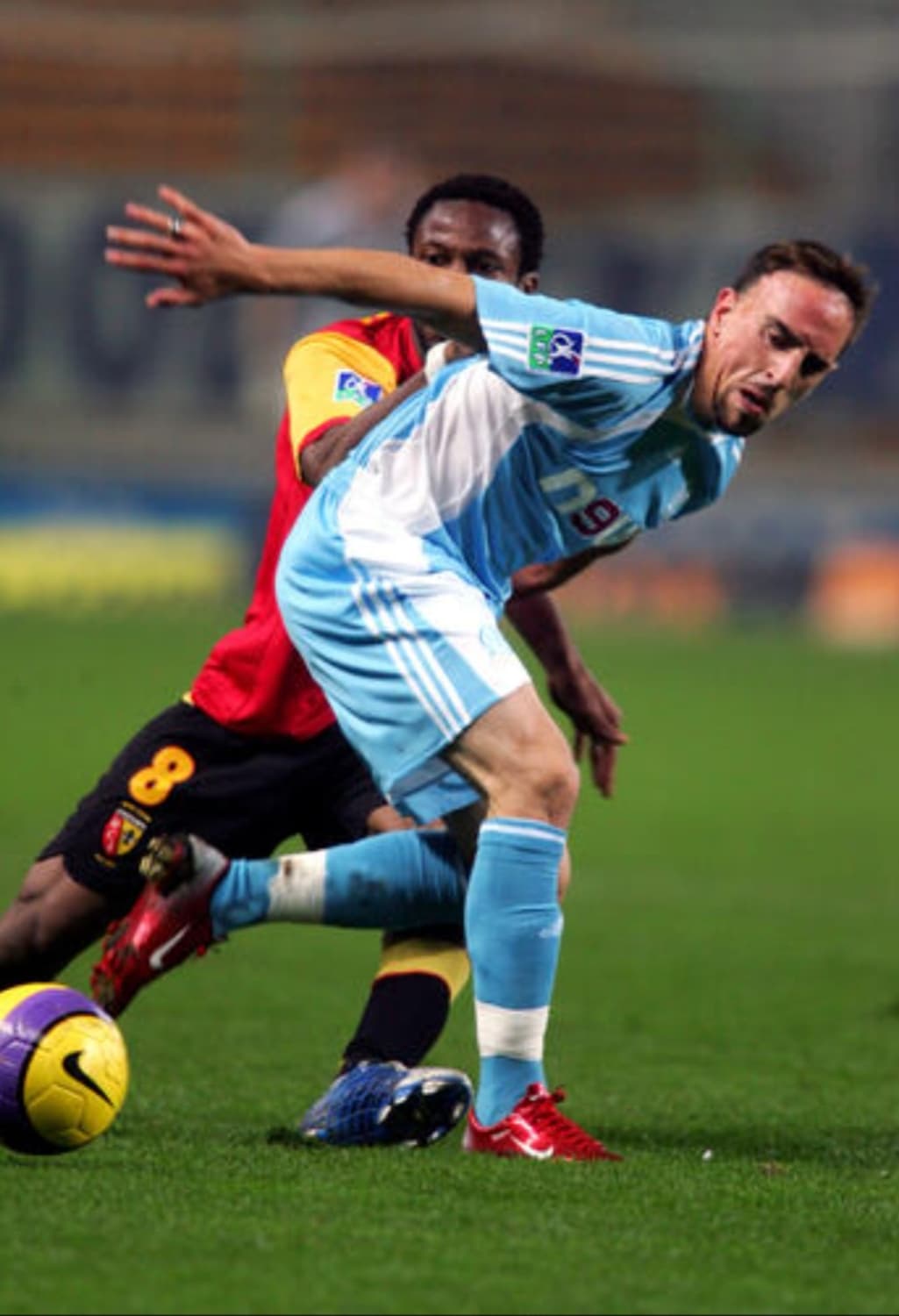 ♤필독♤ Feat 프랭크 리베리 06/07 올림피크 마르세유 어웨이 L 상품이미지7