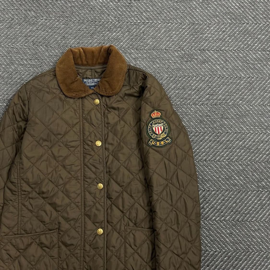 폴로 랄프로렌 숄더 패치 퀄팅 자켓 V0519 상품이미지4