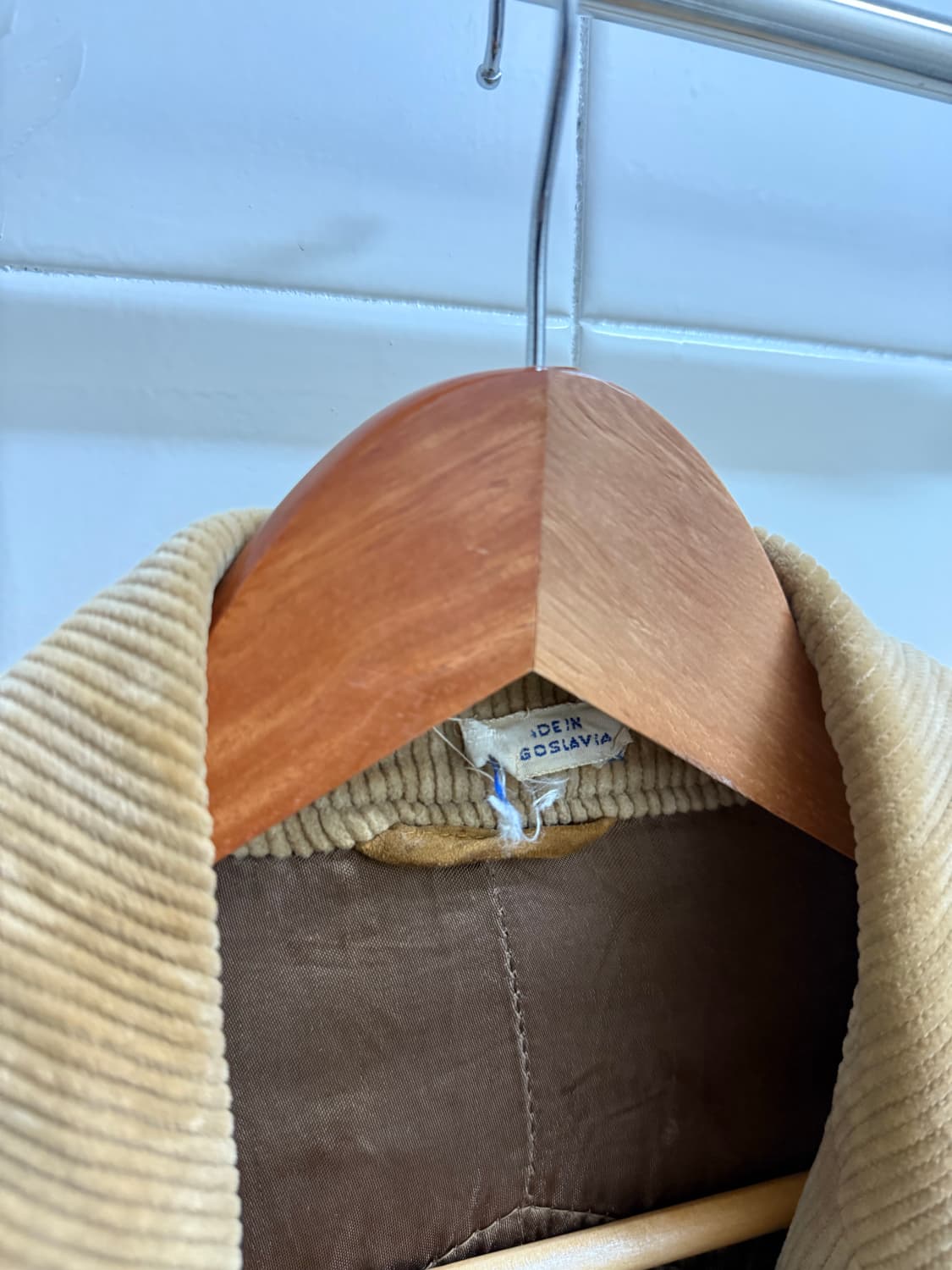 70s 메탈 아일렛 빈티지 코듀로이 자켓 상품이미지2