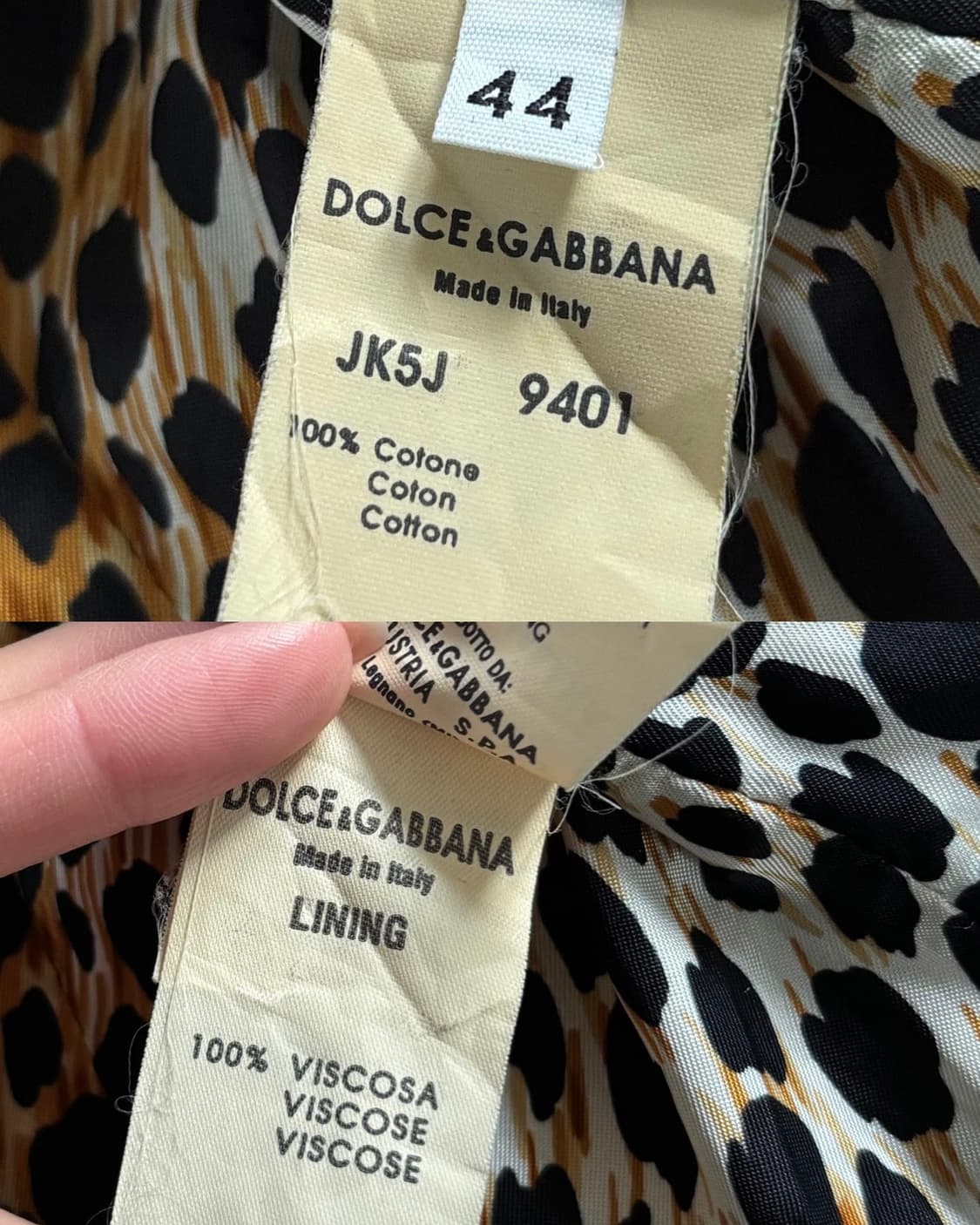 Dolce & Gabbana 돌체앤가바나 베이지 트러커 자켓 상품이미지10