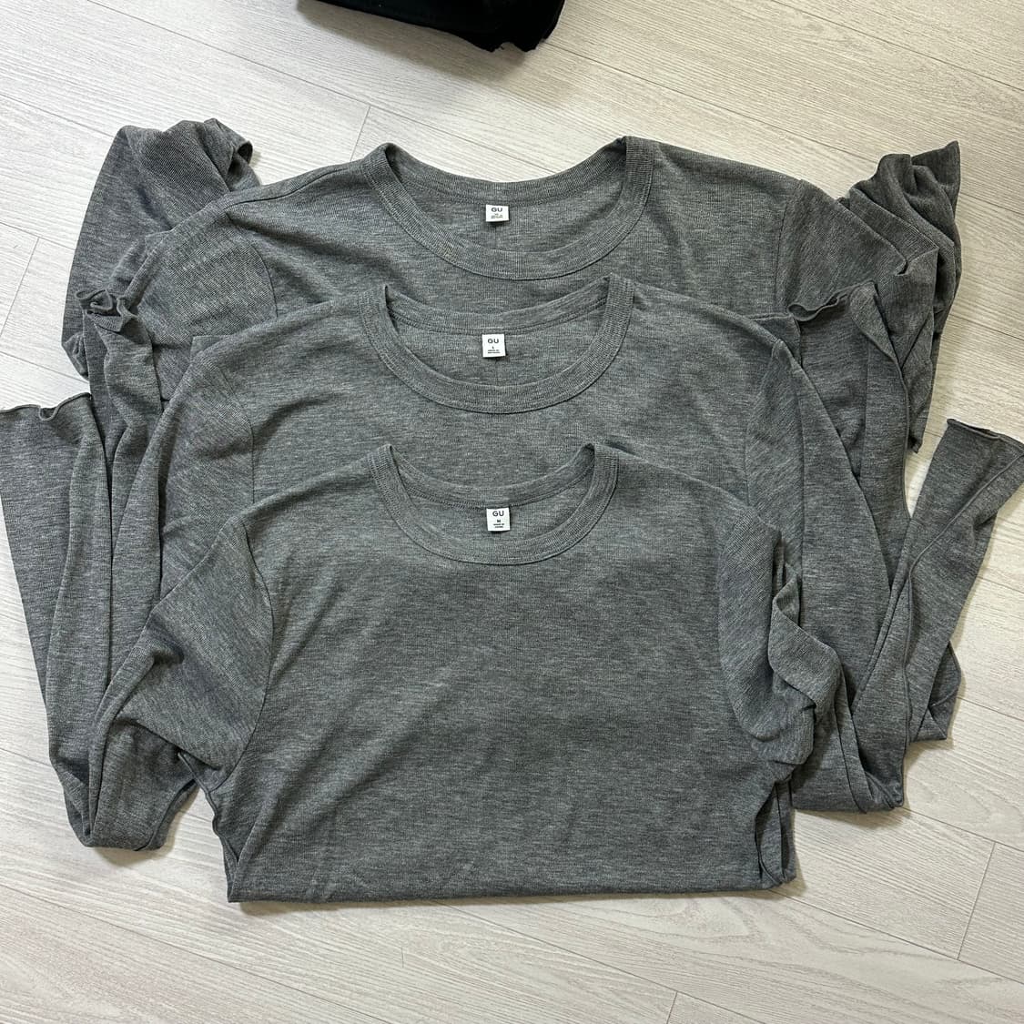 GU 기본 티셔츠 M L XL 상품이미지1