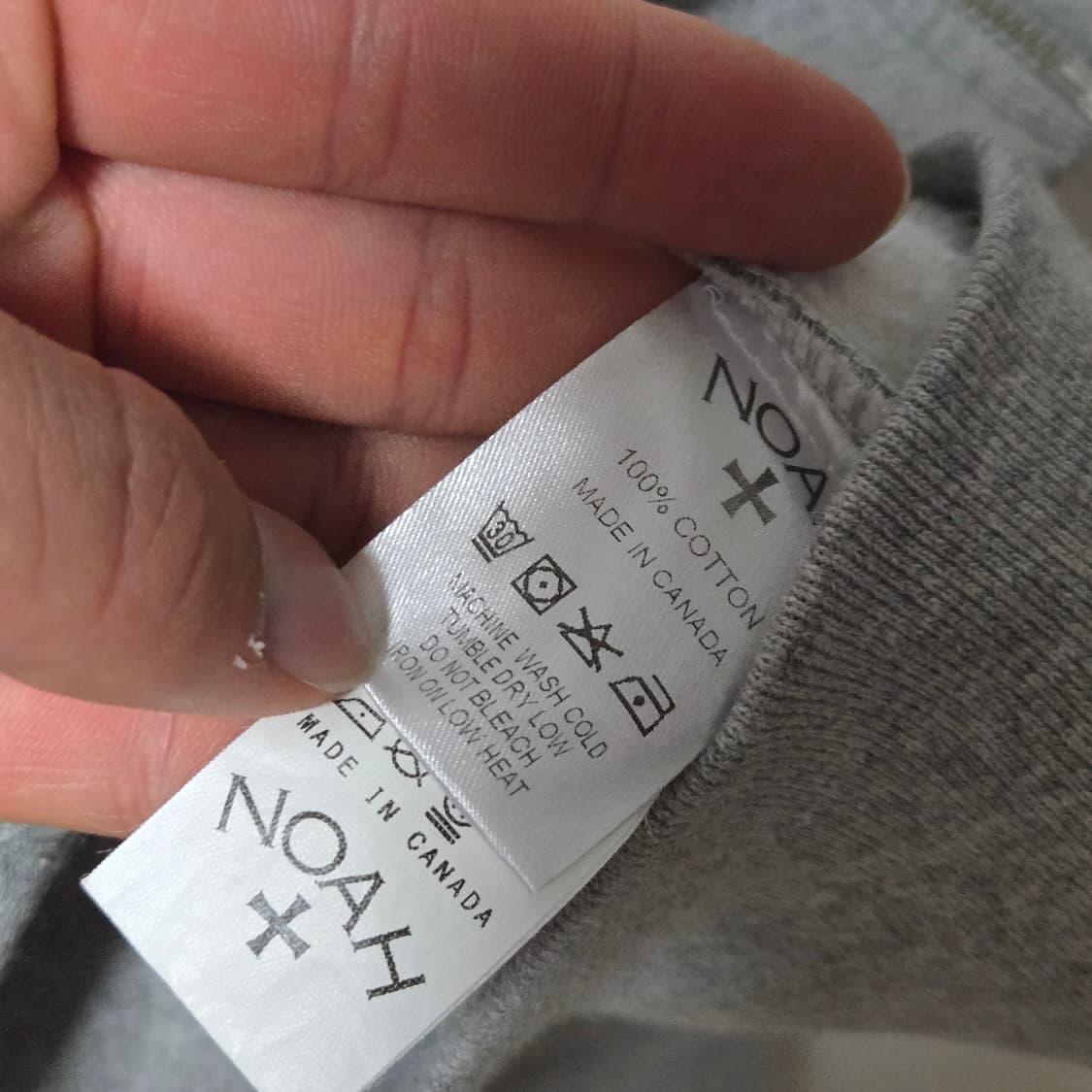 노아 코튼 후드집업/ 남성 후드집업 / 여성 후드집업  상품이미지4