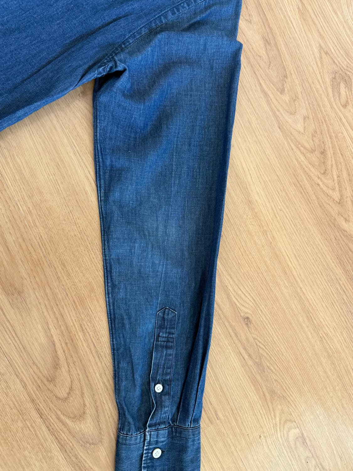 빔스 남자 데님 셔츠 S 상품이미지5