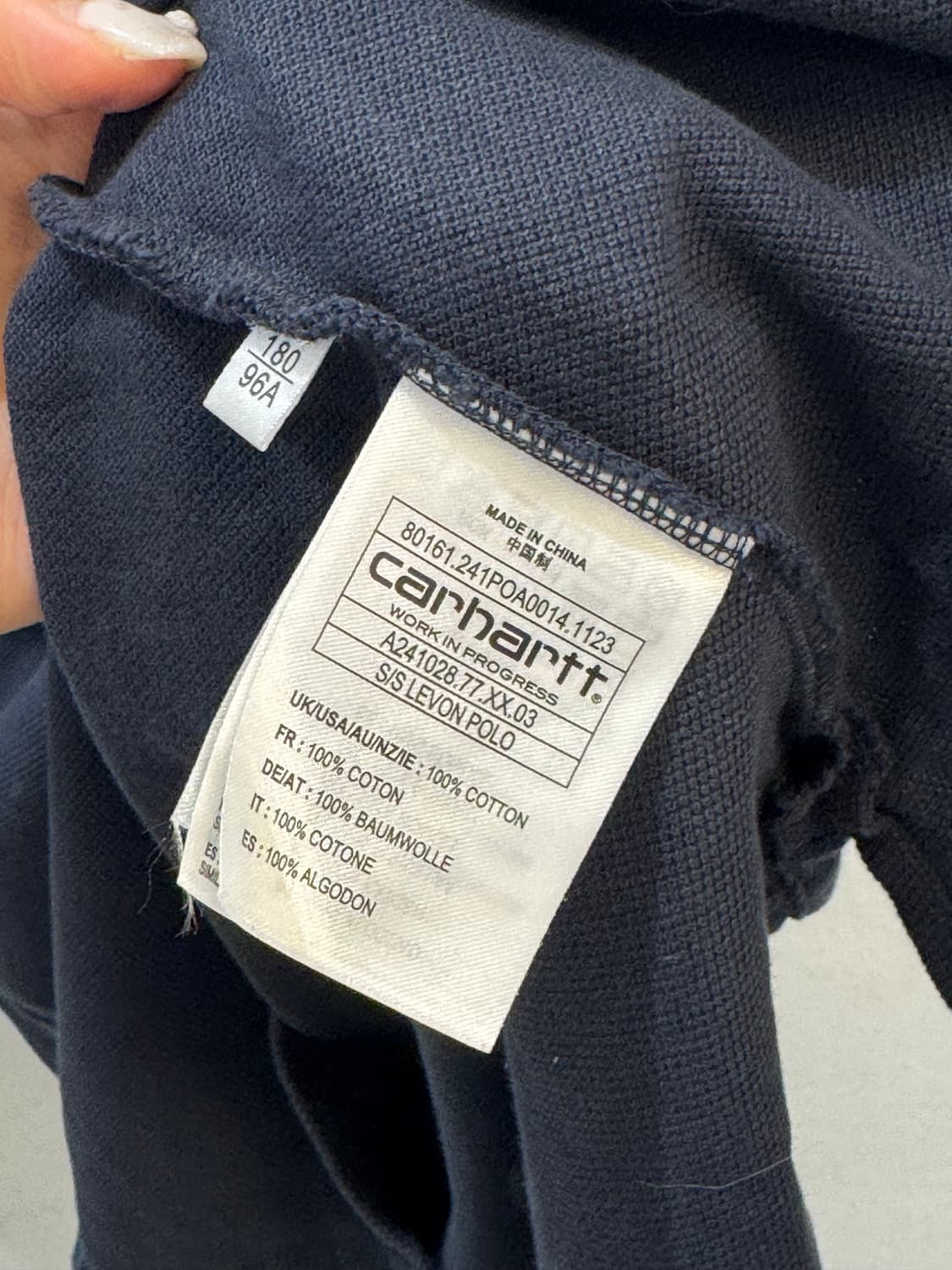 Carhartt S/S Levon Polo shirt 상품이미지4