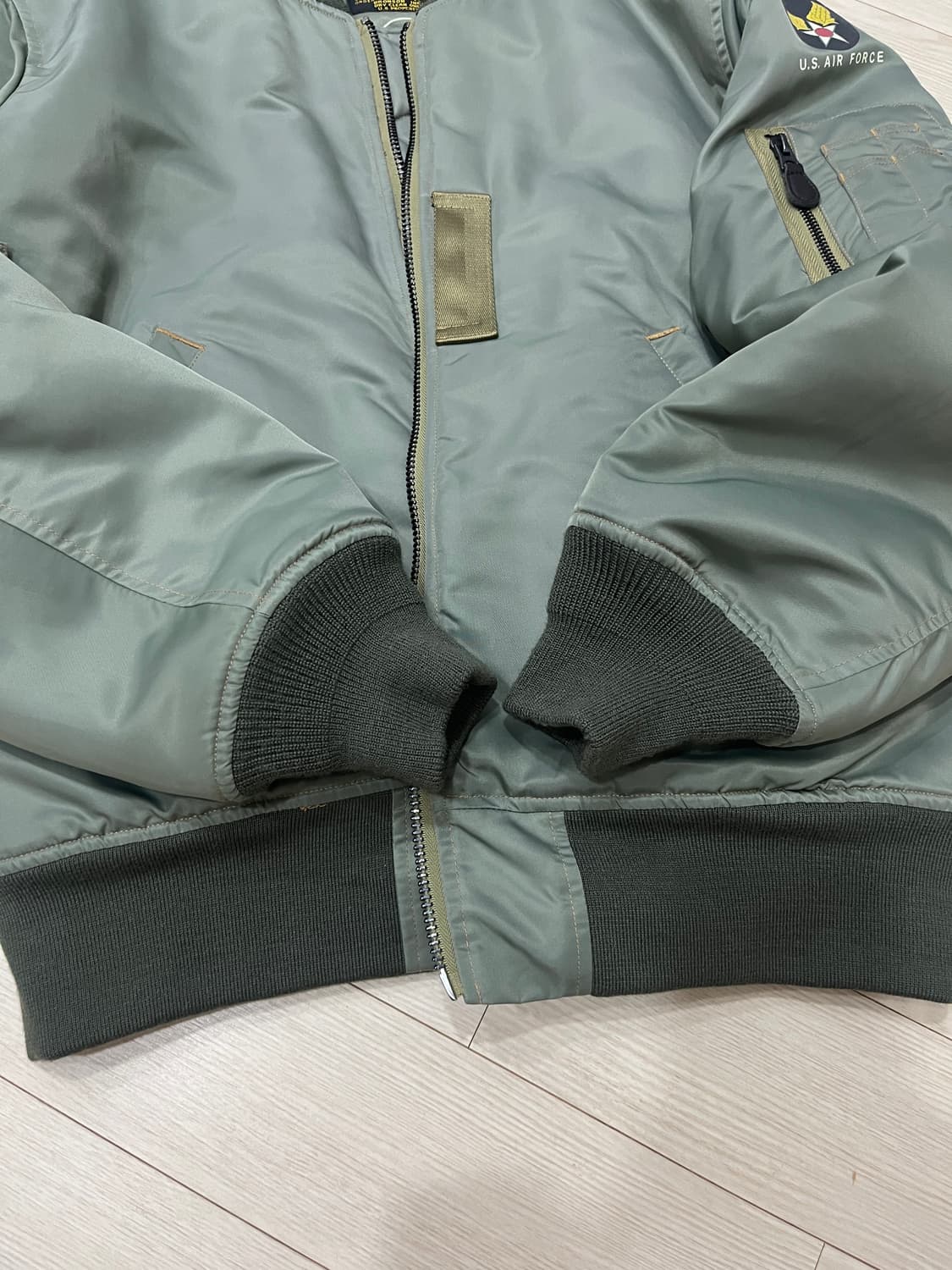 브론슨 MA-1 항공잠바 블루종 L 상품이미지5