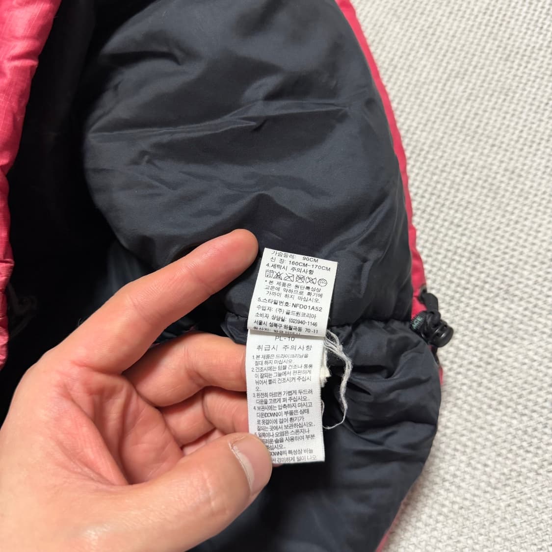 노스페이스 700 눕시 패딩조끼 상품이미지5