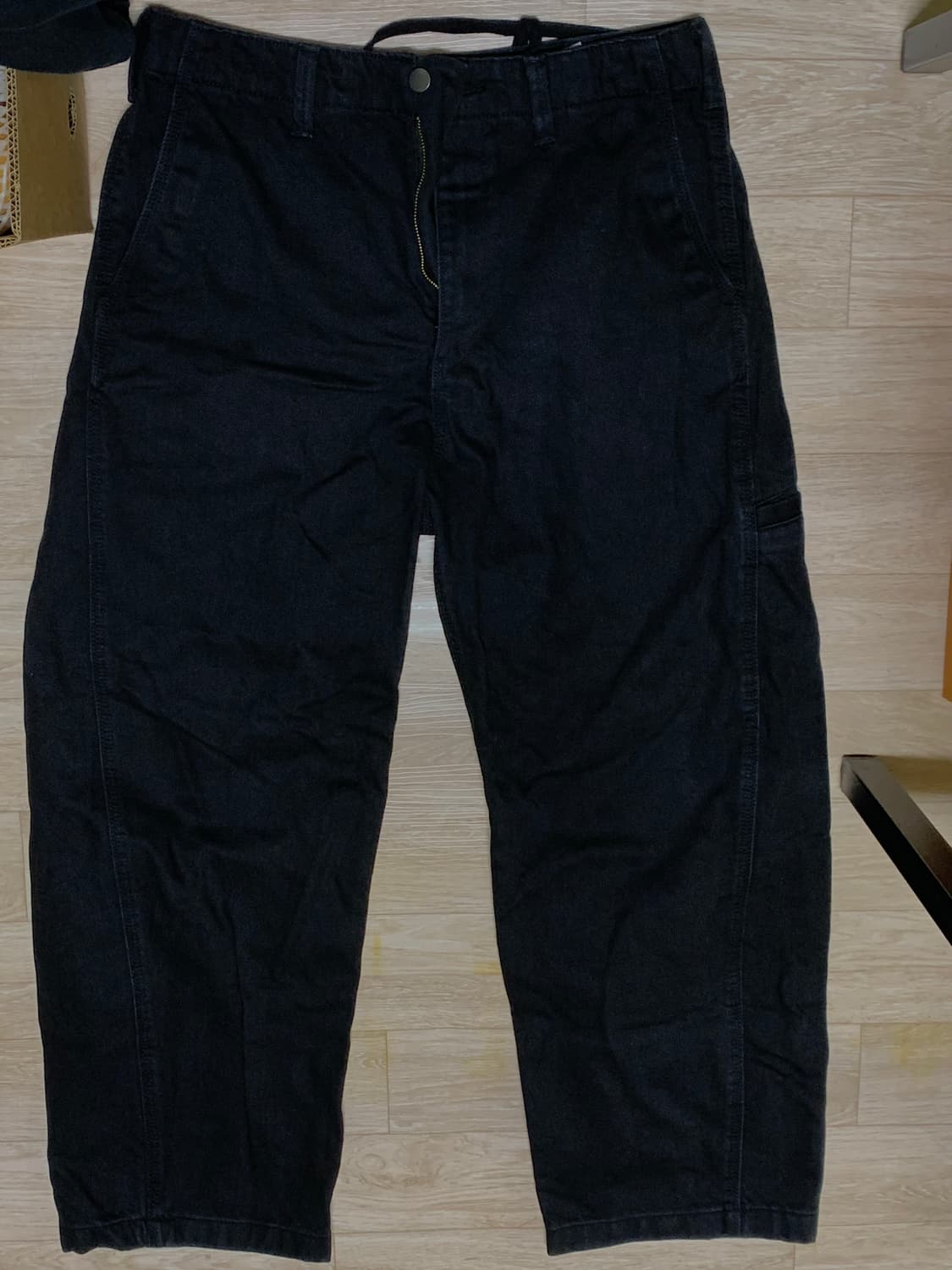 353266 gu 배럴레그 워크팬츠 L사이즈 상품이미지2