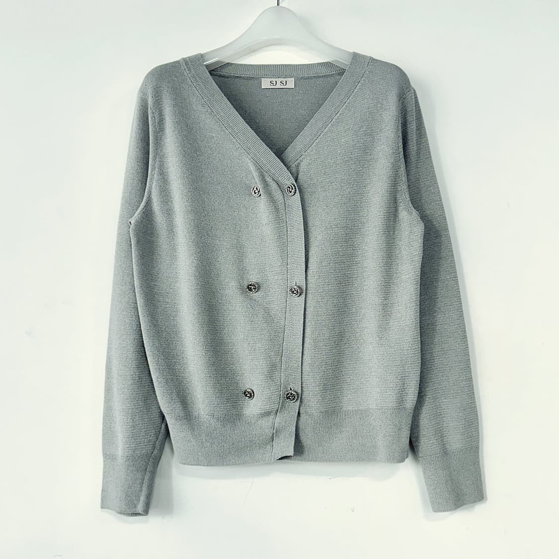 SJSJ 신형 더블 니트 가디건 상품이미지1