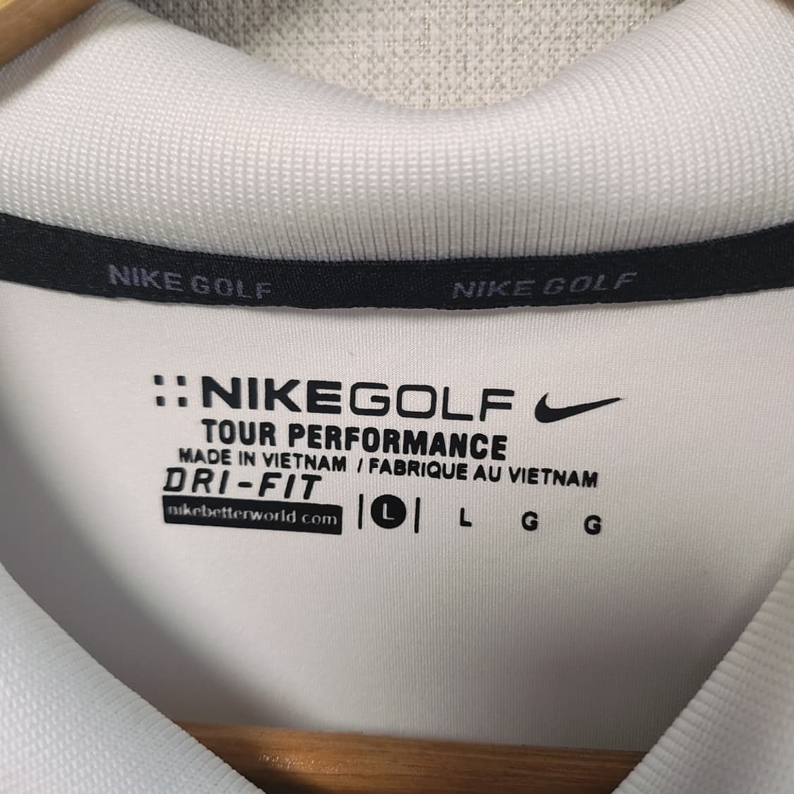 [L] 나이키 골프 드라이핏 반팔 카라티 상품이미지3
