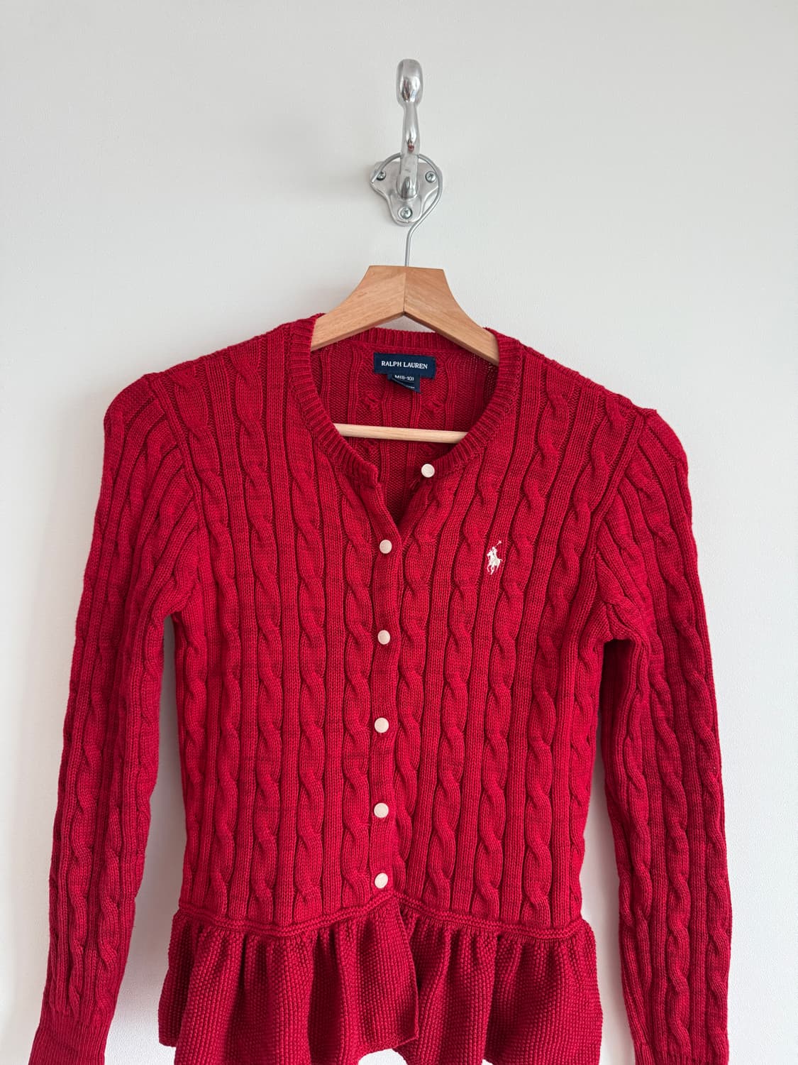 랄프로렌(RALPH LAUREN) 꽈베기 가디건 상품이미지2