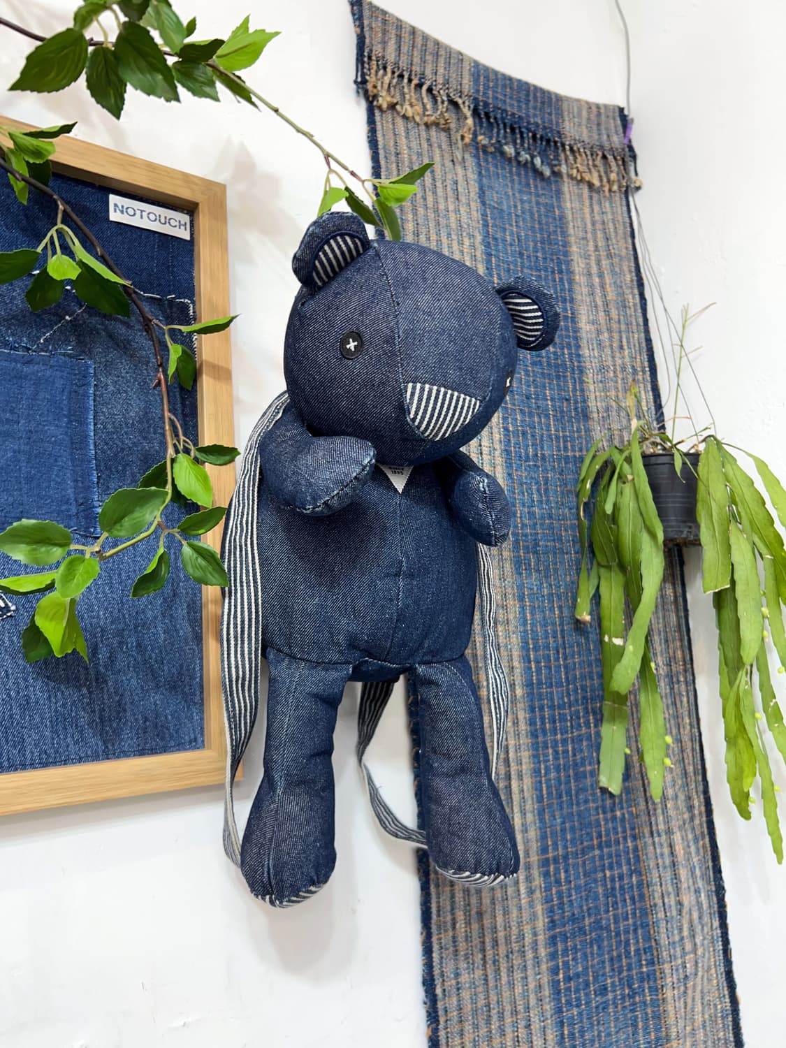 OSHKOSH B'gooh  Denim Bear Backpack  상품이미지3