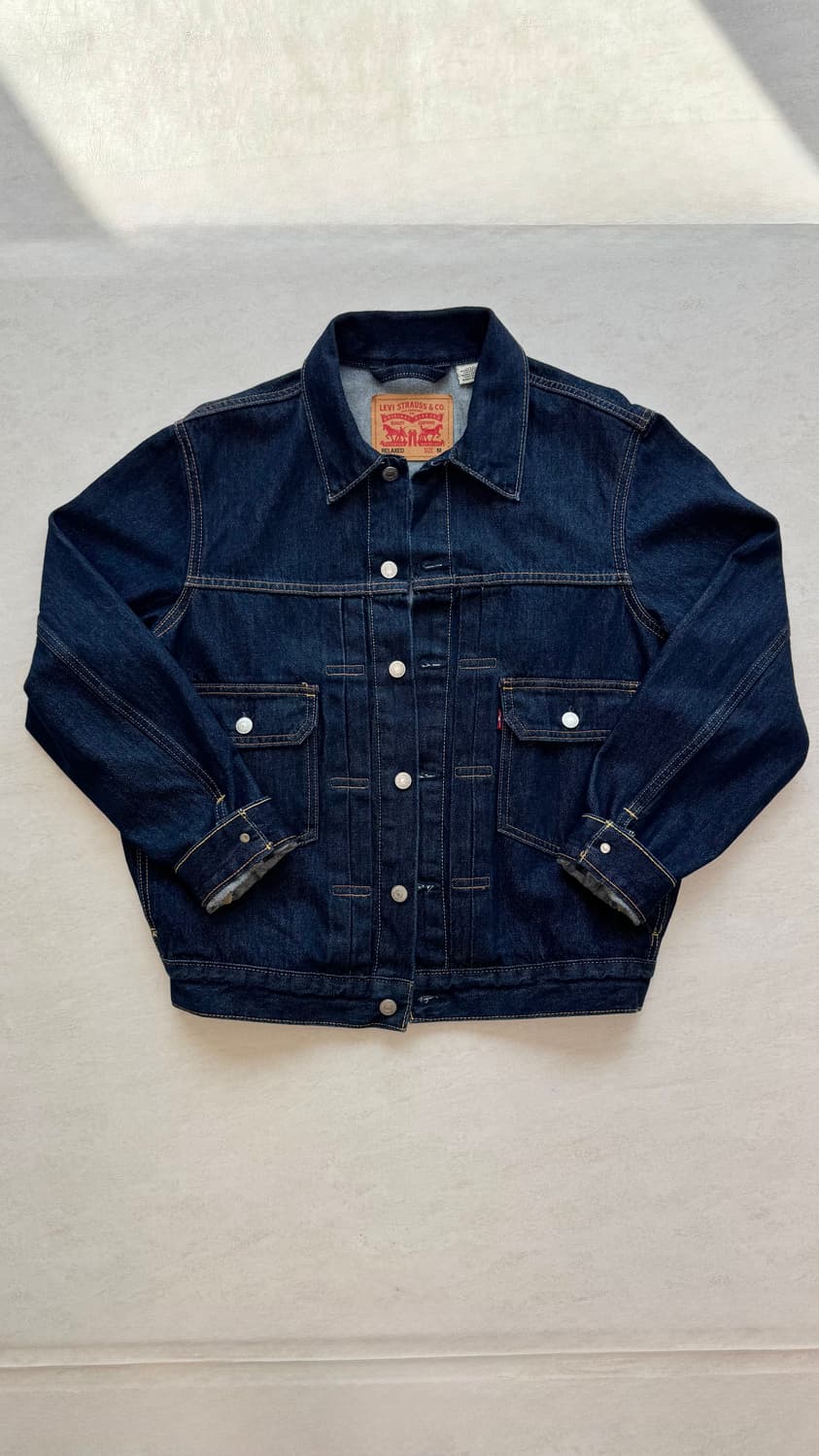 리바이스 데님 트러커 타입2 자켓 M사이즈 상품이미지1