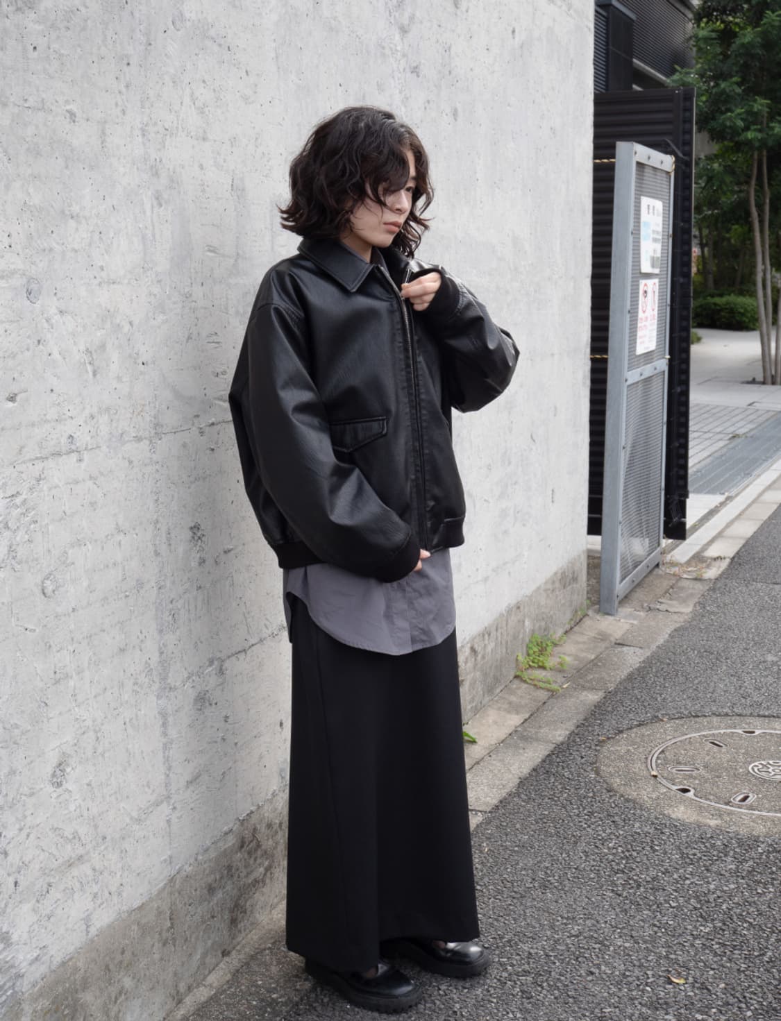 Taey 울 맥시 스커트  상품이미지3