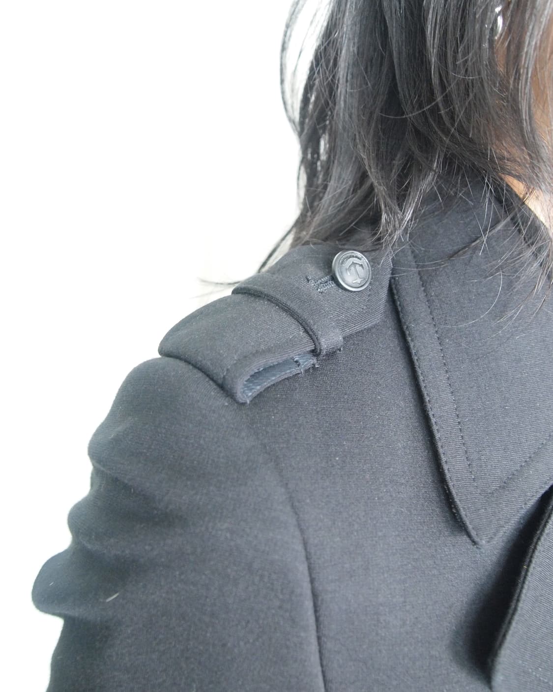 new* 닐바렛 크롭 컷 피코트 상품이미지4