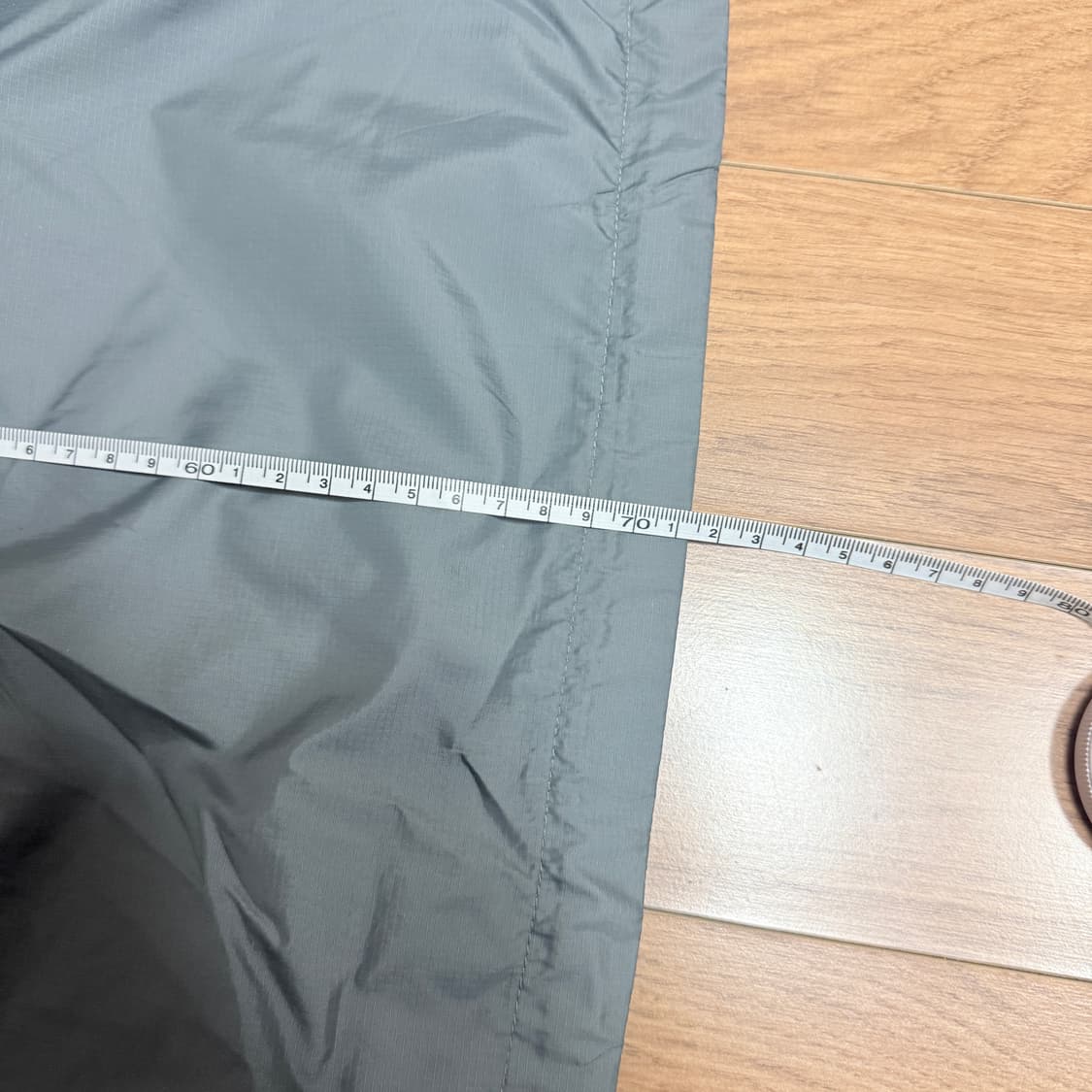 아디다스 3선 바람막이 후드 자켓 그레이 상품이미지4