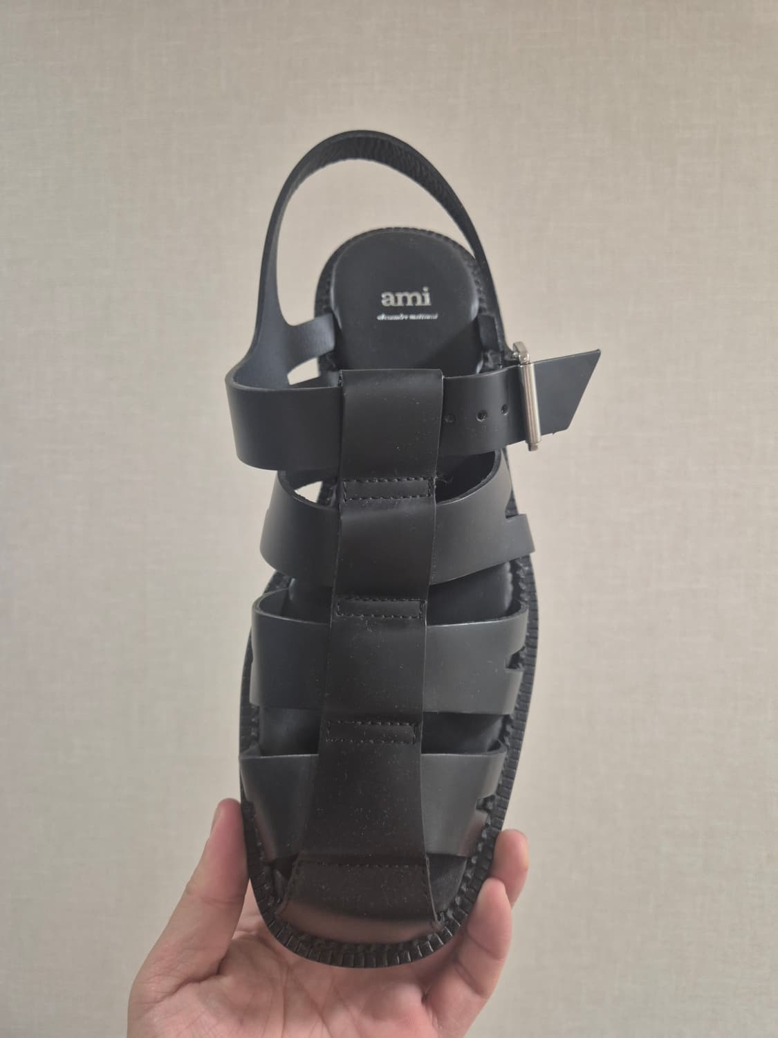 [새상품/42] AMI 아미 피셔맨 샌들 상품이미지2