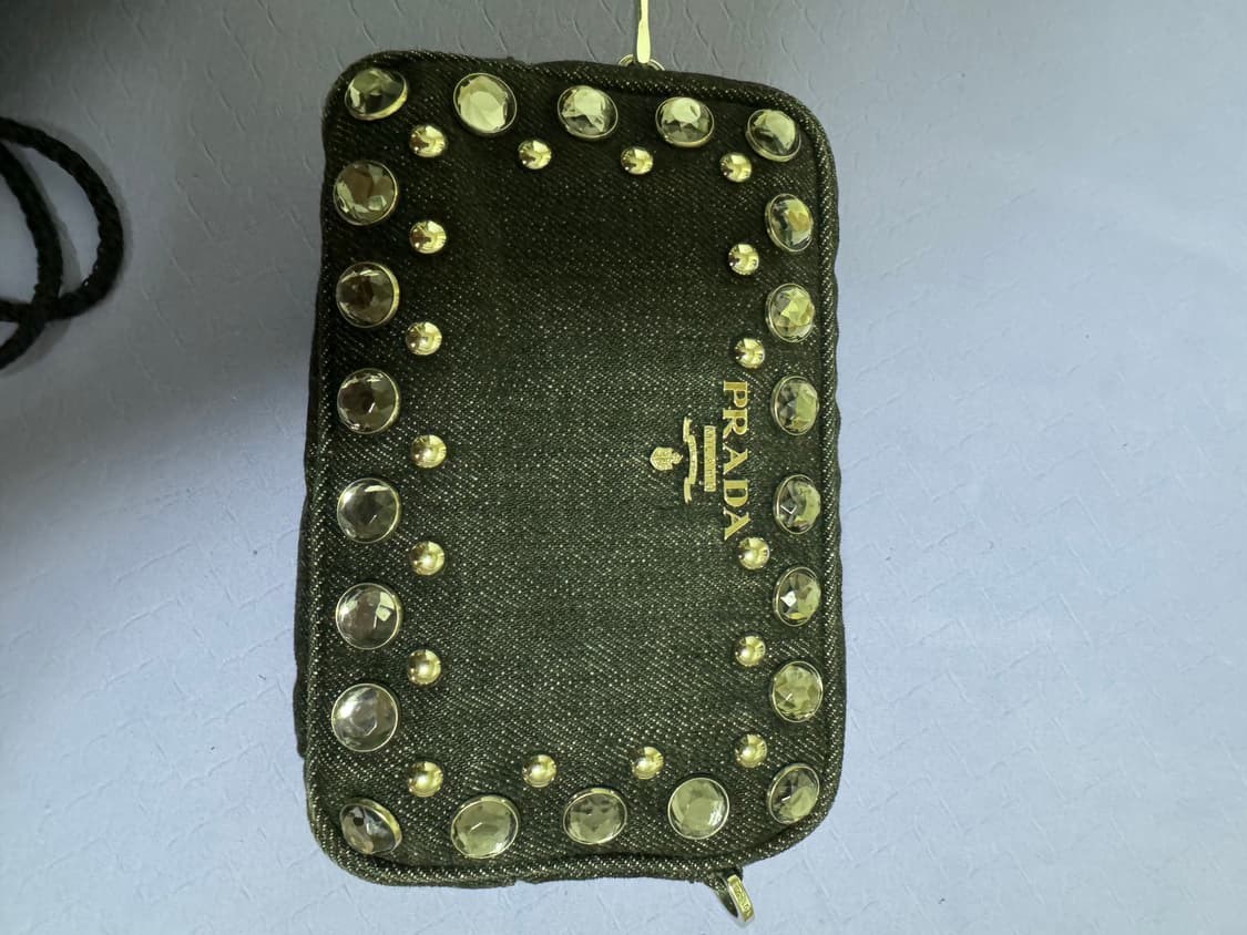 프라다 데님 미니크로스백 상품이미지7