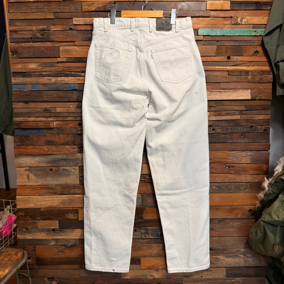 90s usa made levis silvertab denim pants 상품이미지3