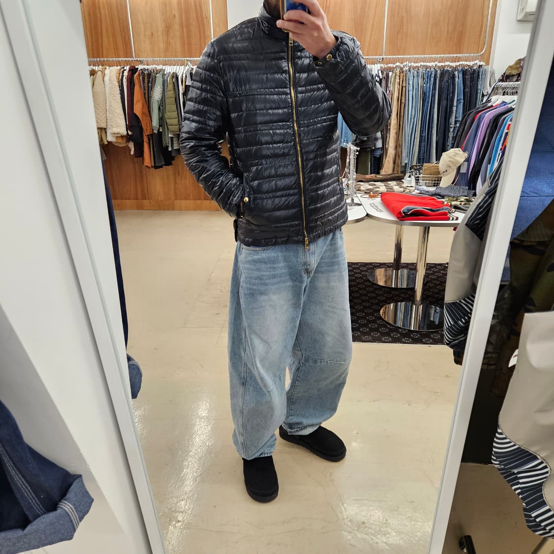 BURBERRY BRIT 버버리 브릿 경량 패딩 점퍼 패딩자켓  L 상품이미지2