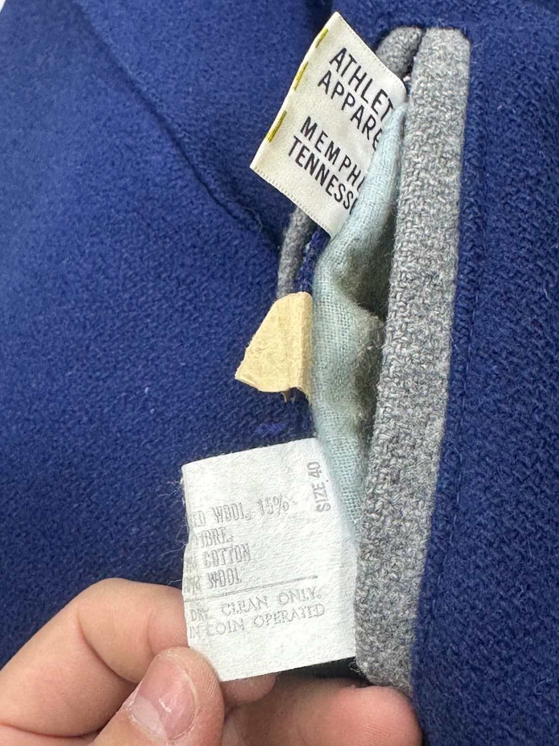 70s Florence 울 바시티 자켓 L 상품이미지9