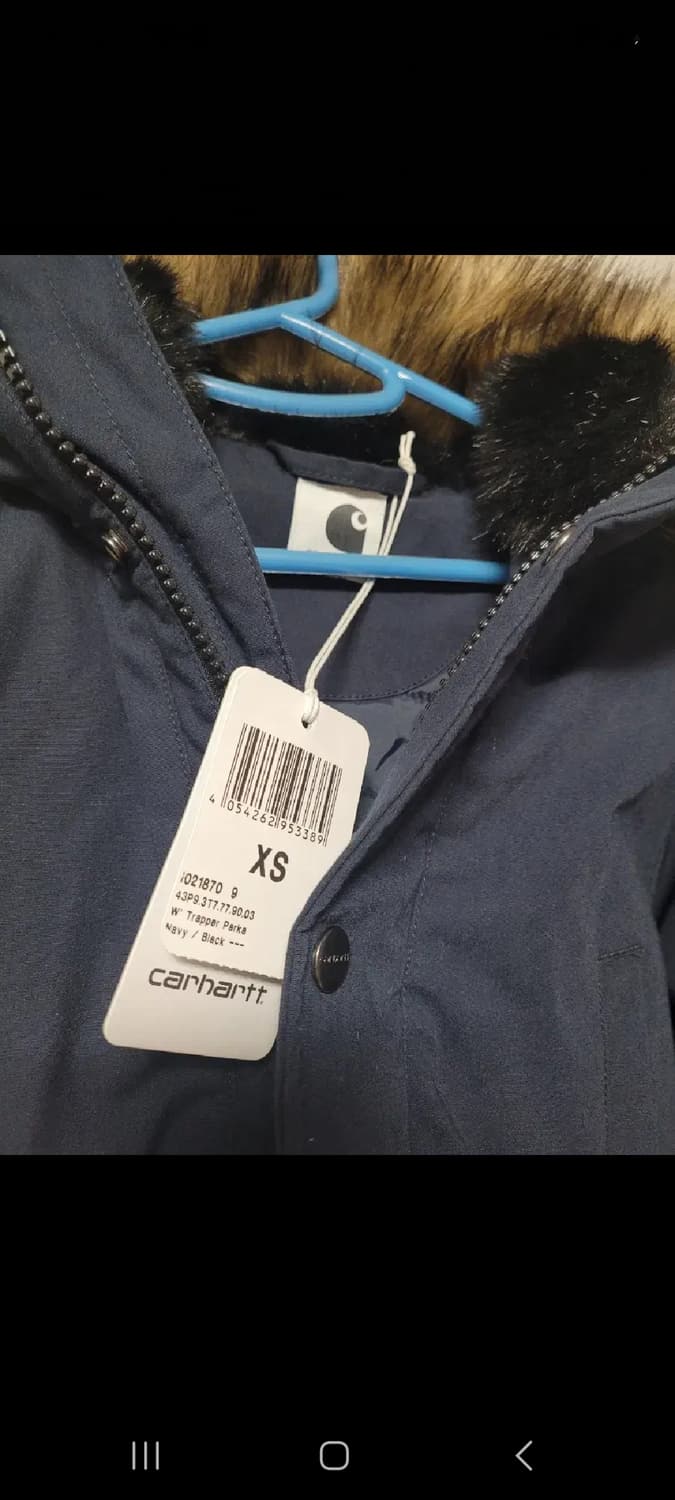 여성 칼하트 트래퍼파카 패딩 새상품 상품이미지3