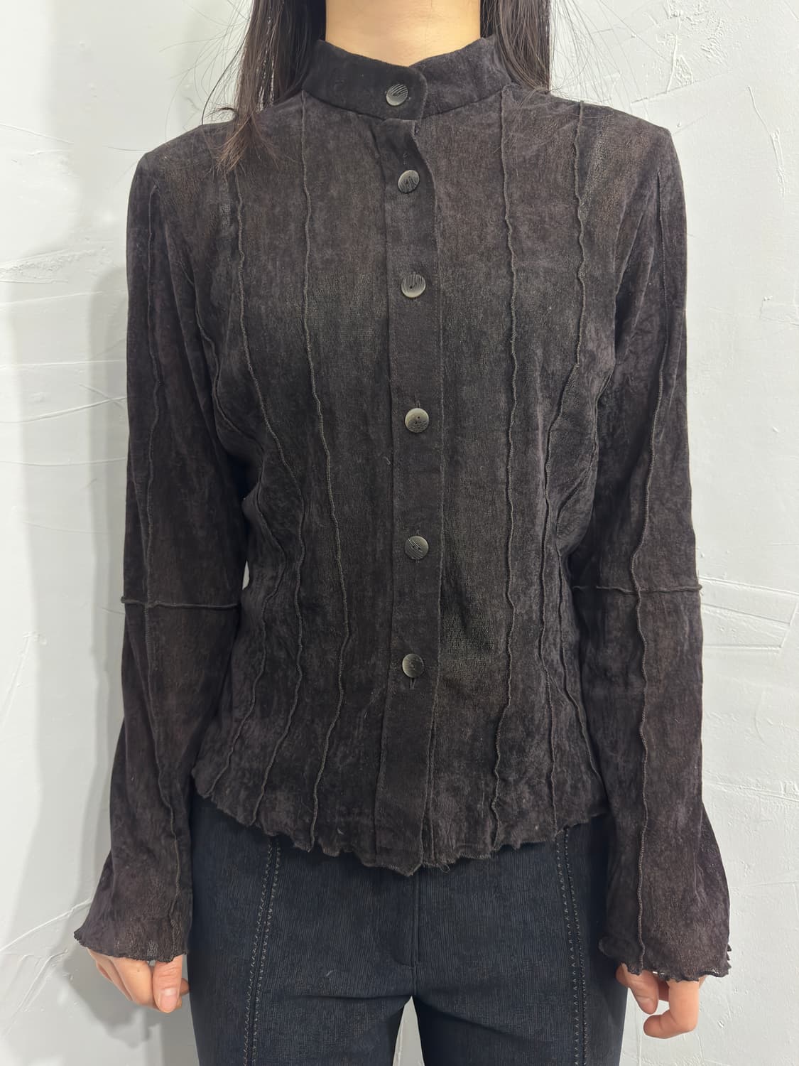parienne seethrough shirt 상품이미지1