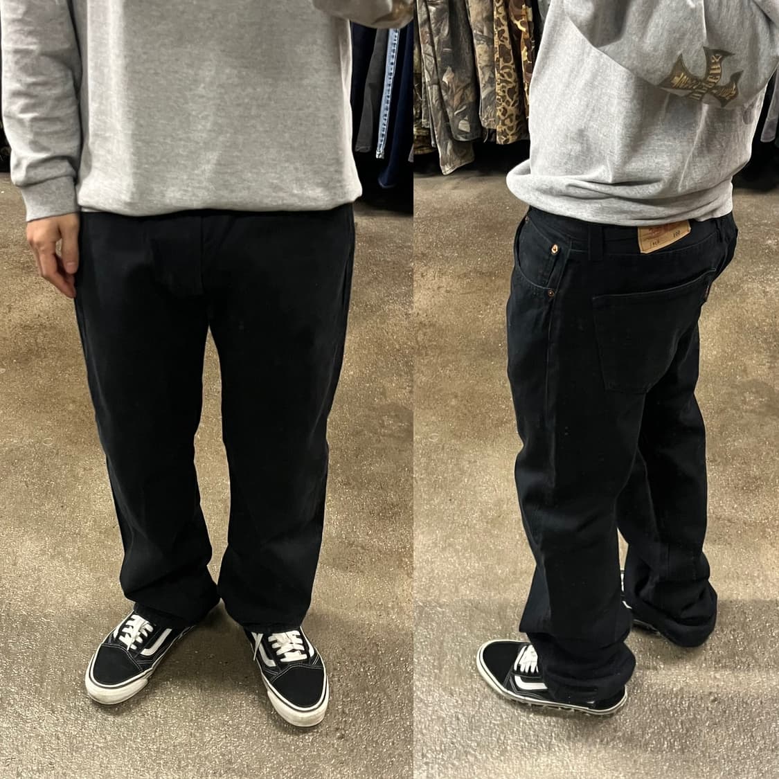 00s 리바이스501 블랙진 (31-32“) 상품이미지6