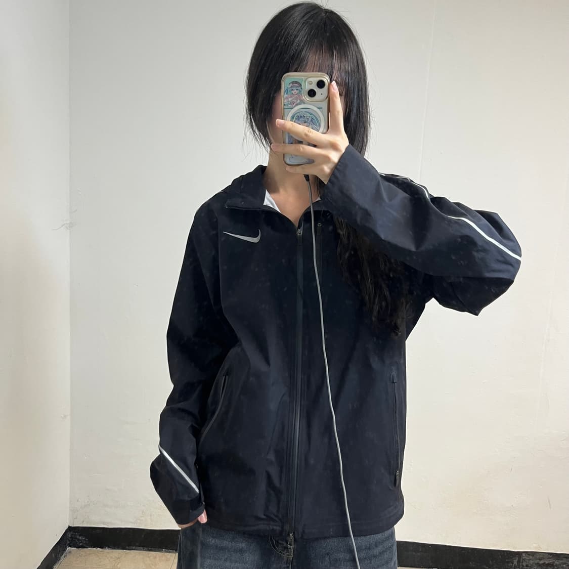 Nike Dri-FIT Taping Running Windbreaker 상품이미지1